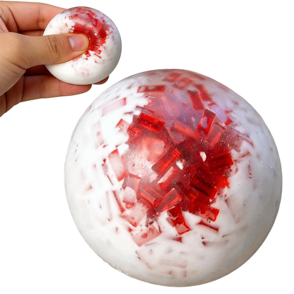 Crunchy Stress Ball Fidget Toy Noisy Squeeze Ball with ASMR Crackling Sound, Sensory Relief for Kids Adults Students Travel Home Vue