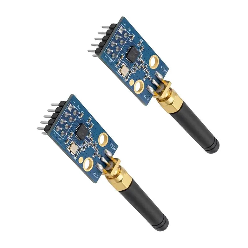 Hot-CC1101 Wireless Module With SMA Antenna Long Range Data Transmission Board SPI Low Power Communication Module Vue