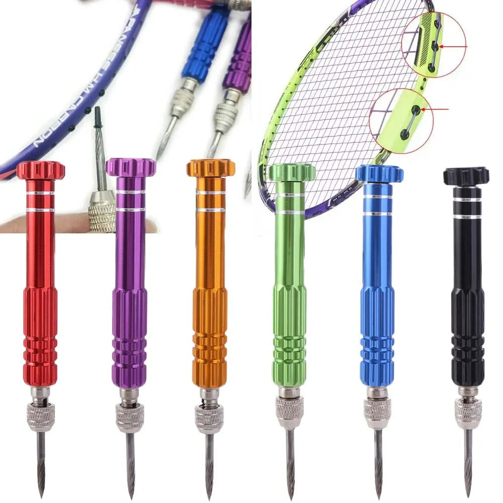 Alloy Material Badminton Grommet Remover Stringing Cone Racket Sports Racket Stringer Repair Replacement Colorful Vue