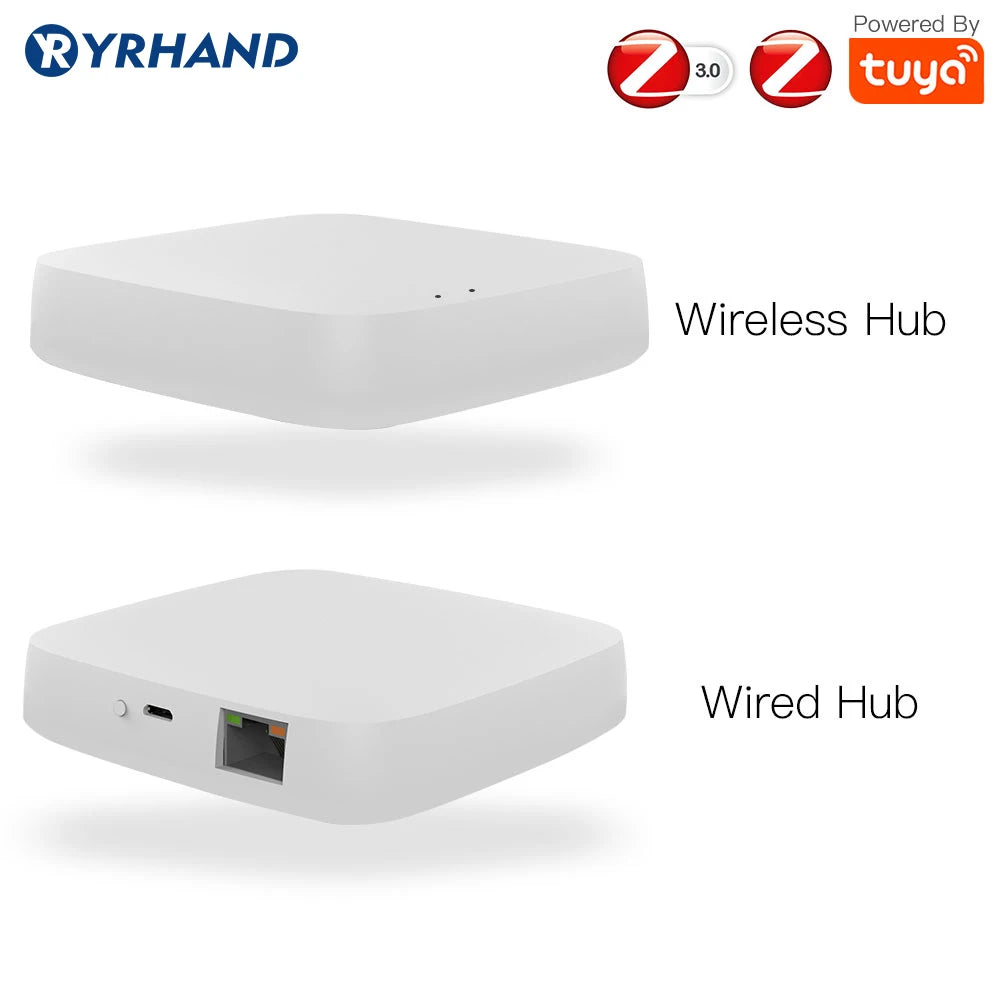 Tuya ZigBee Smart Gateway Hub Smart Home Bridge Smart Life APP Wireless Remote Controller Works with Alexa Google Home Vue