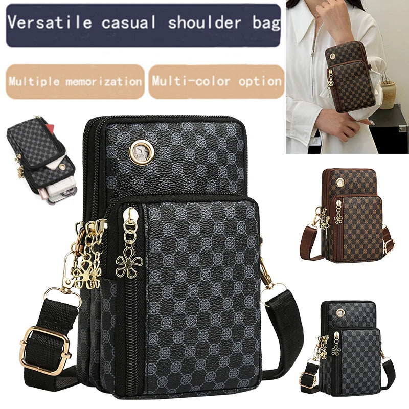 Men's Women's Mini Crossbody Phone Bags Versatile Fashionable Casual