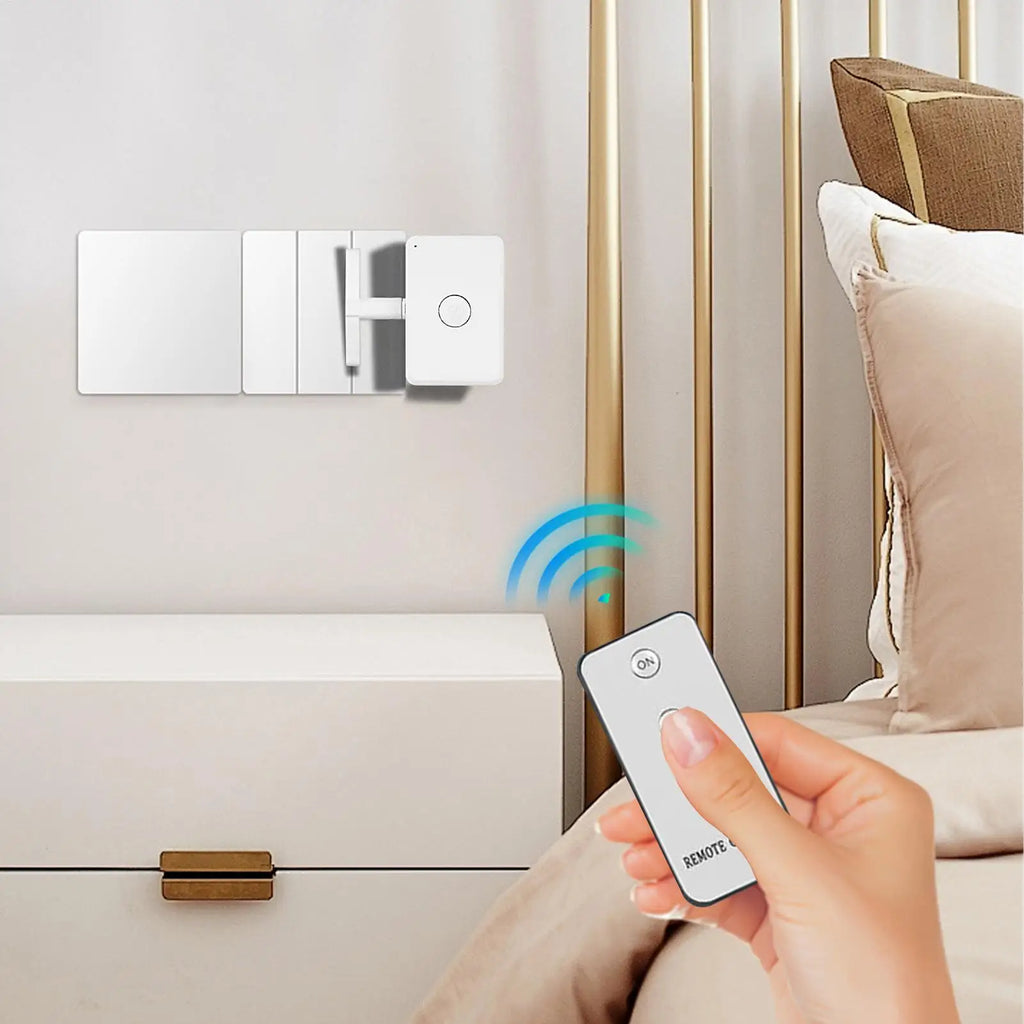 Wireless Smart Buttons Finger Button 10M Range Remote Controller Lights Artifact Automation for Car Door Room Fan Dormitory Wall Vue
