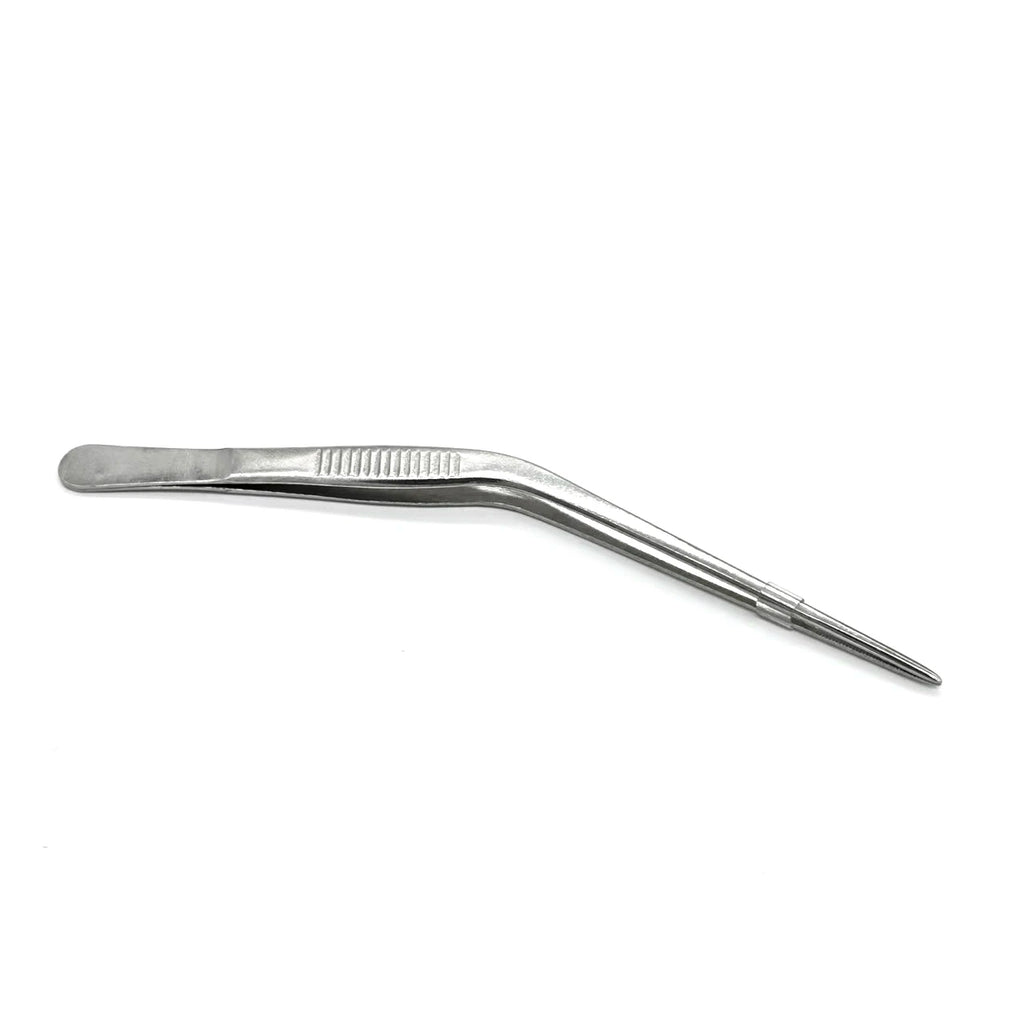 14/16cm Stainless Steel Portable Picnic Barbecue Cooking Tool Kitchen Utensil Barbecue Tongs Kitchen Bar Counter Chef's Tongs Vue