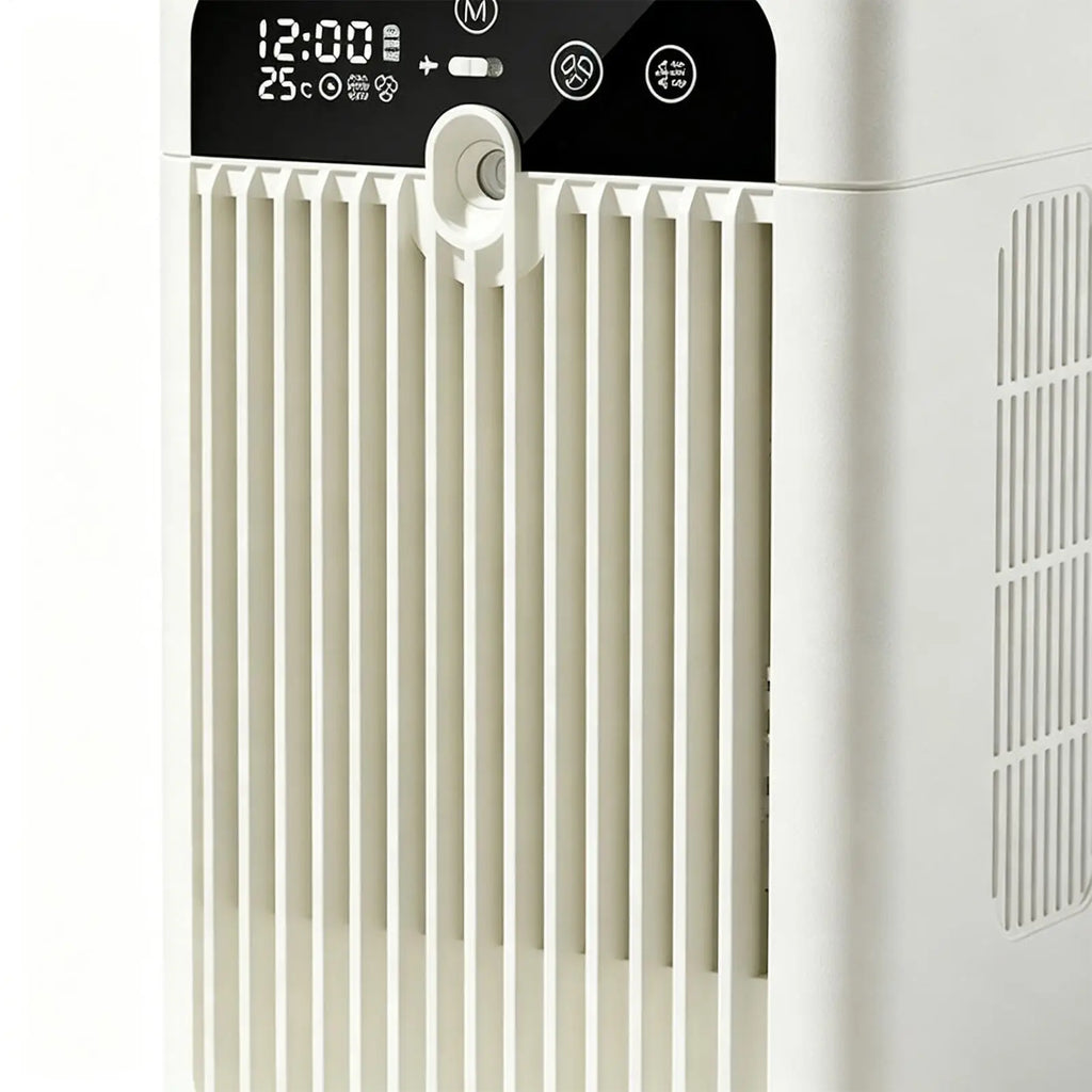 3000mAh Rechargeable Misting Fan, Portable Personal Air Cooler with Timer Display, 2-Speed Quiet USB Desk Fan for Bedroom Office Vue