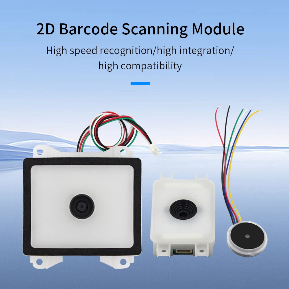 GM861 Series UART USB RS232 DC5V Barcode Scanner Reader Module 1D/2D QR Code Bar Code Reader For Android Arduino PDF417 MaxiCode Vue