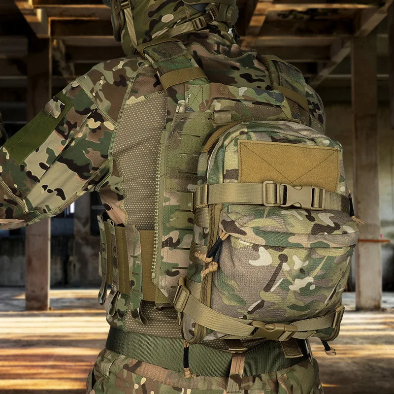 Outdoor tactical military fan water bag lightweight vest water belt backpack MOLLE accessory water bag backpack Vue