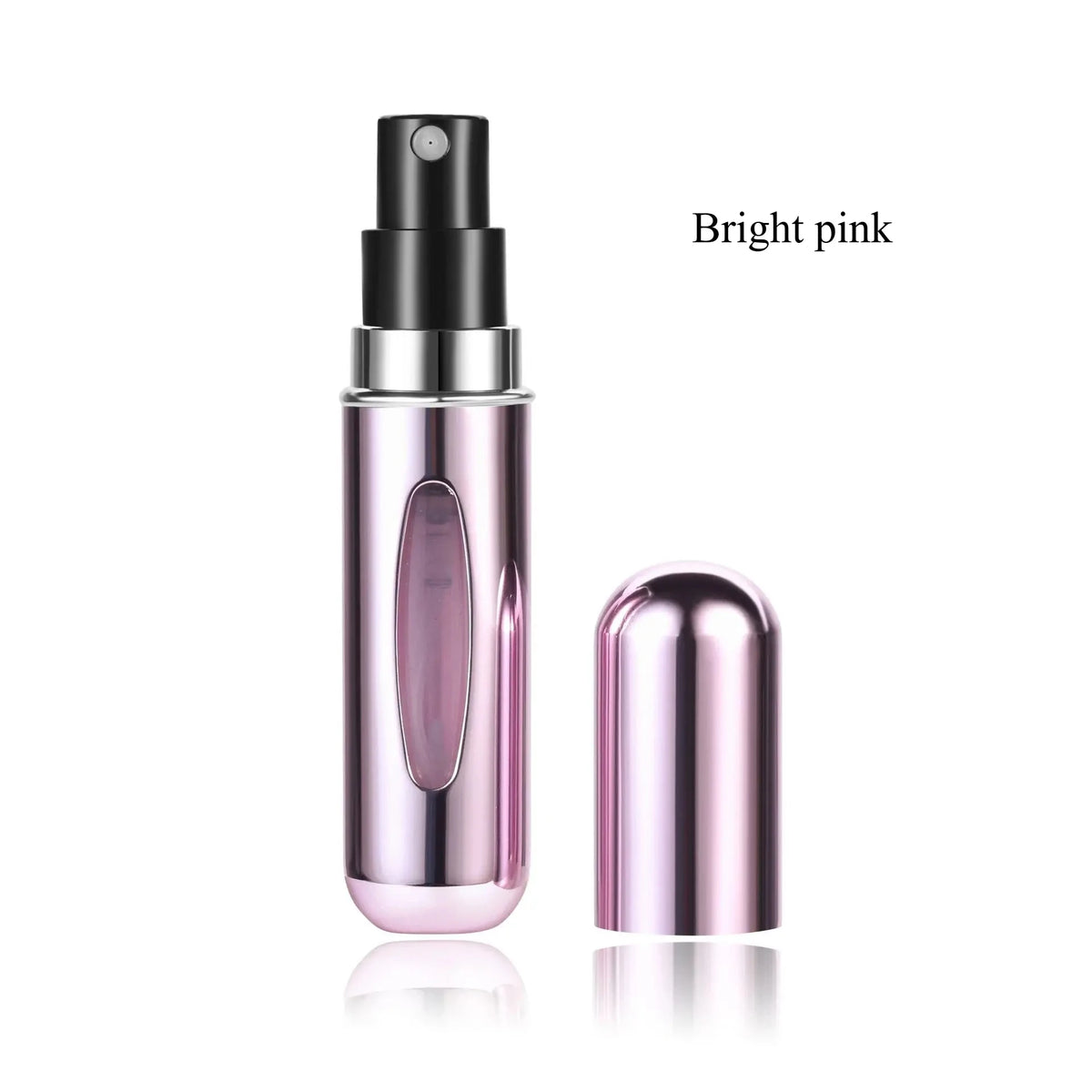 5ml Perfume Refill Bottle with Built-in Pump At The Bottom, Portable Spray Bottle Reusable Sample Perfume Bottle Cosmetic Bottle Vue B-2pcs 5ml