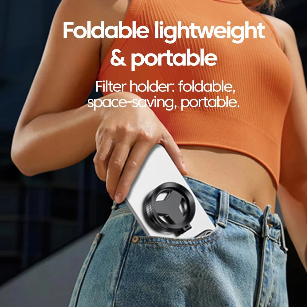 Magnetic Holder Universal 52MM CPL Filter Circular Phone Camera Lens Polarizer Filter Lens for Magsafe Phone Vue