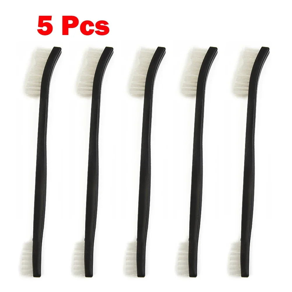 5-Piece Mini Wire Brush Set – Steel, Copper & Nylon Cleaning Wire Brush Set Vue