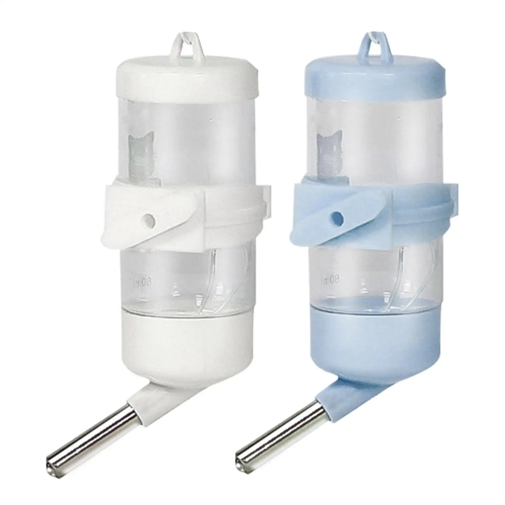 80ml Hamster Drinker Water Bottle Dispenser Feeder Hanging Guinea Pig Squirrel R abbit Pet Drinking Fountain Accessories Vue