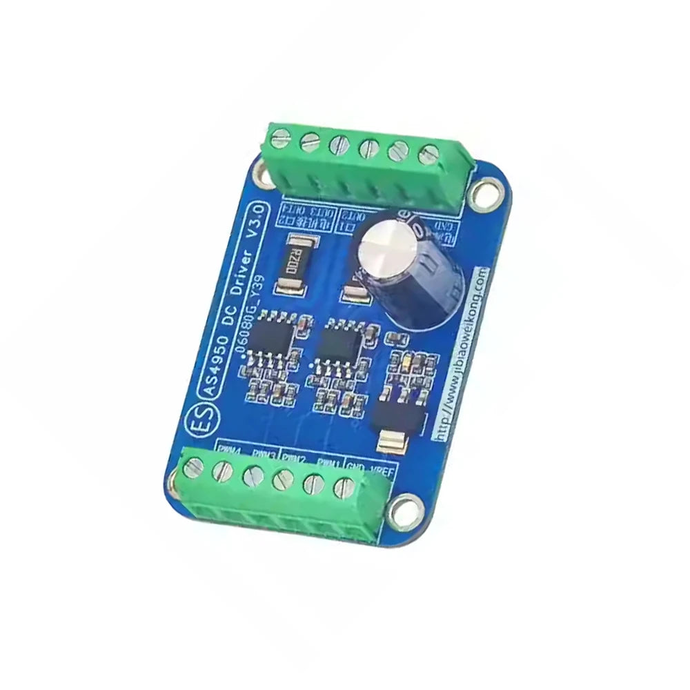 S4950 Full Bridge/Needle Dual Channel H Bridge High-power DC Brush Step Motor Drive Module DC8-40V 3A Step Motor Drive Board Vue