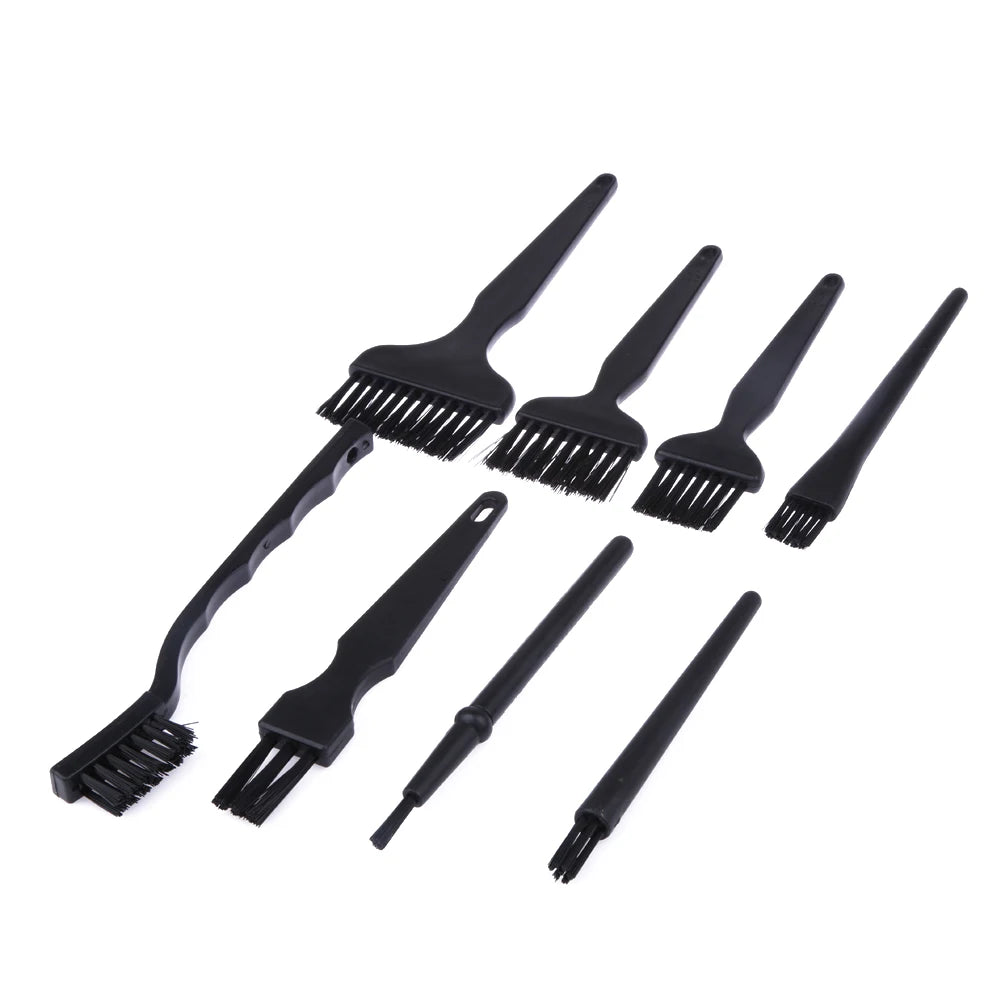 8-Piece ESD Safe Anti-Static Brush Set for Electronics Electronics Cleaning Brush Vue