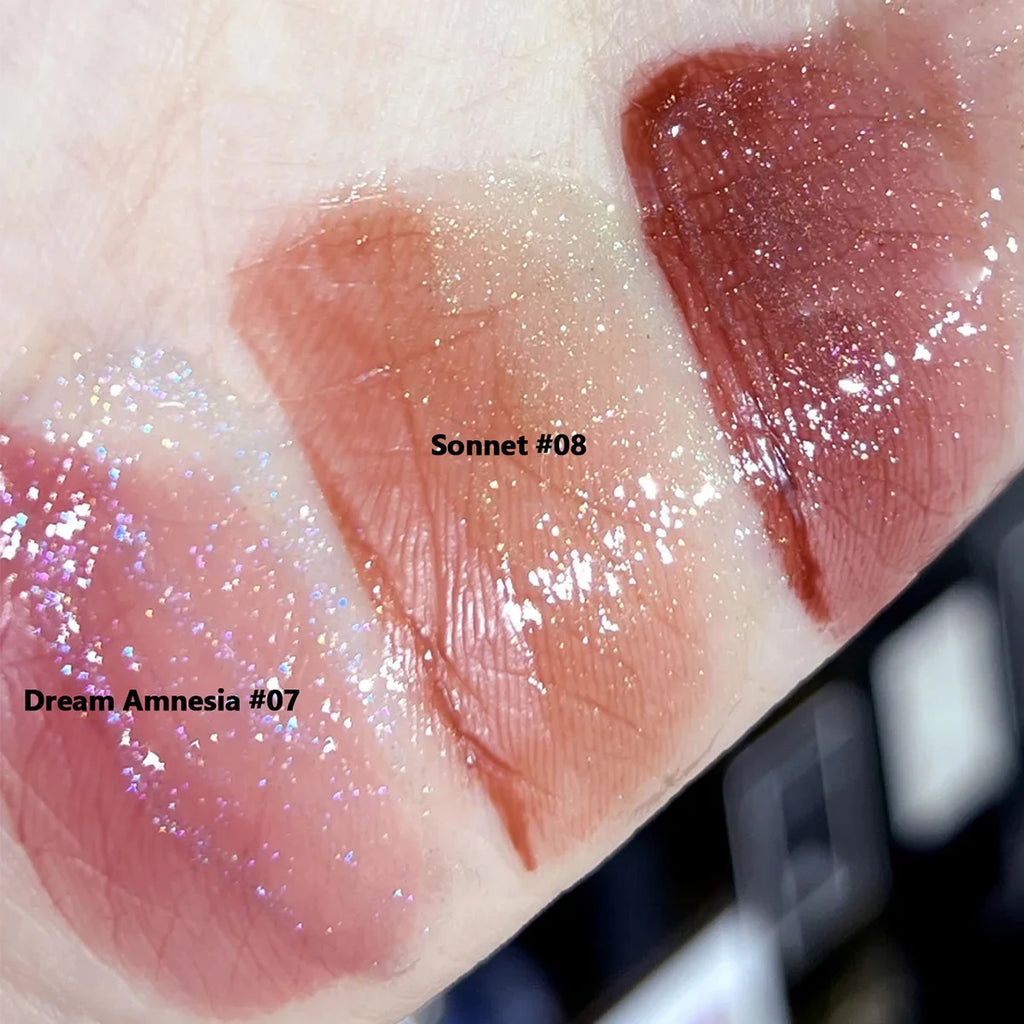 Haggard Scepter Double Headed Lip Gloss,Smooth Texture,High Color-Rendering,Long-Lasting Effect,Luxury Makeup,Versatile Use Vue