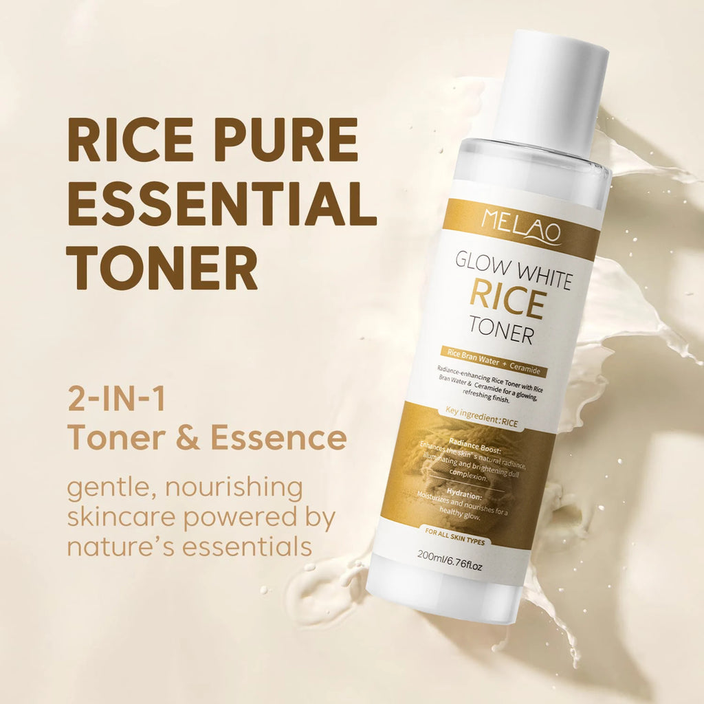200ml Rice Toner Moisturizing Skin Care Hydrating soothing Gentle Nourishing Brightening For Young Glowy Korean Skin Care Vue