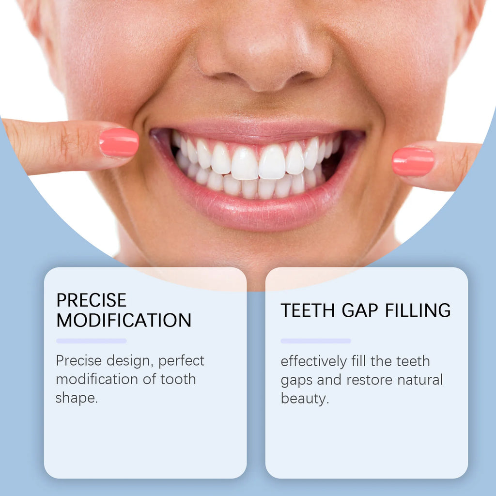Adult Teeth Veneers - Suitable for Cosmetic Teeth, Dentures and Tooth Gaps, Conceals Minor Imperfections, Enhances Aesthetics Vue