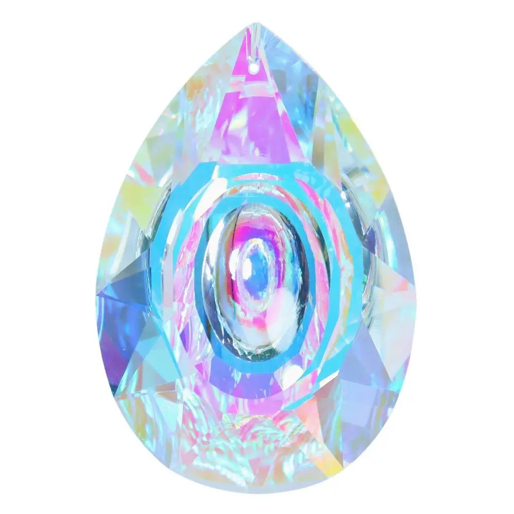 Creative Window Decor Garden Prism Hanging Home Decor Rainbow Makers Sun Catcher Car Pendant Delicate Gift Crystal Pendant Vue 63mm