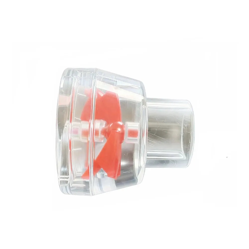 Plastic Rotary Pump Head Transparent Side Filter Compatible Auto-Rotating Fan Kit Filter Modification Rotary Type Vue Transparent