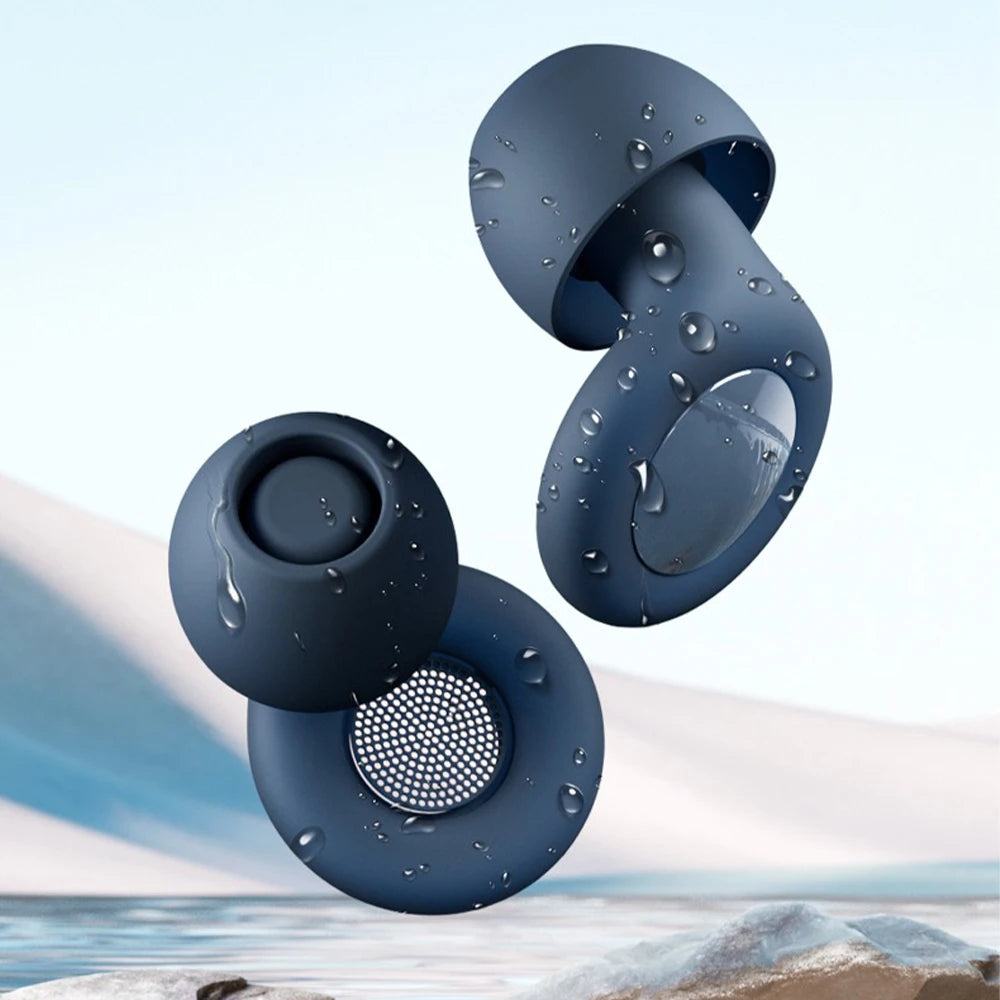 Silicone Earplugs Sleep Noise Cancel Reduction-soundproof Reduce