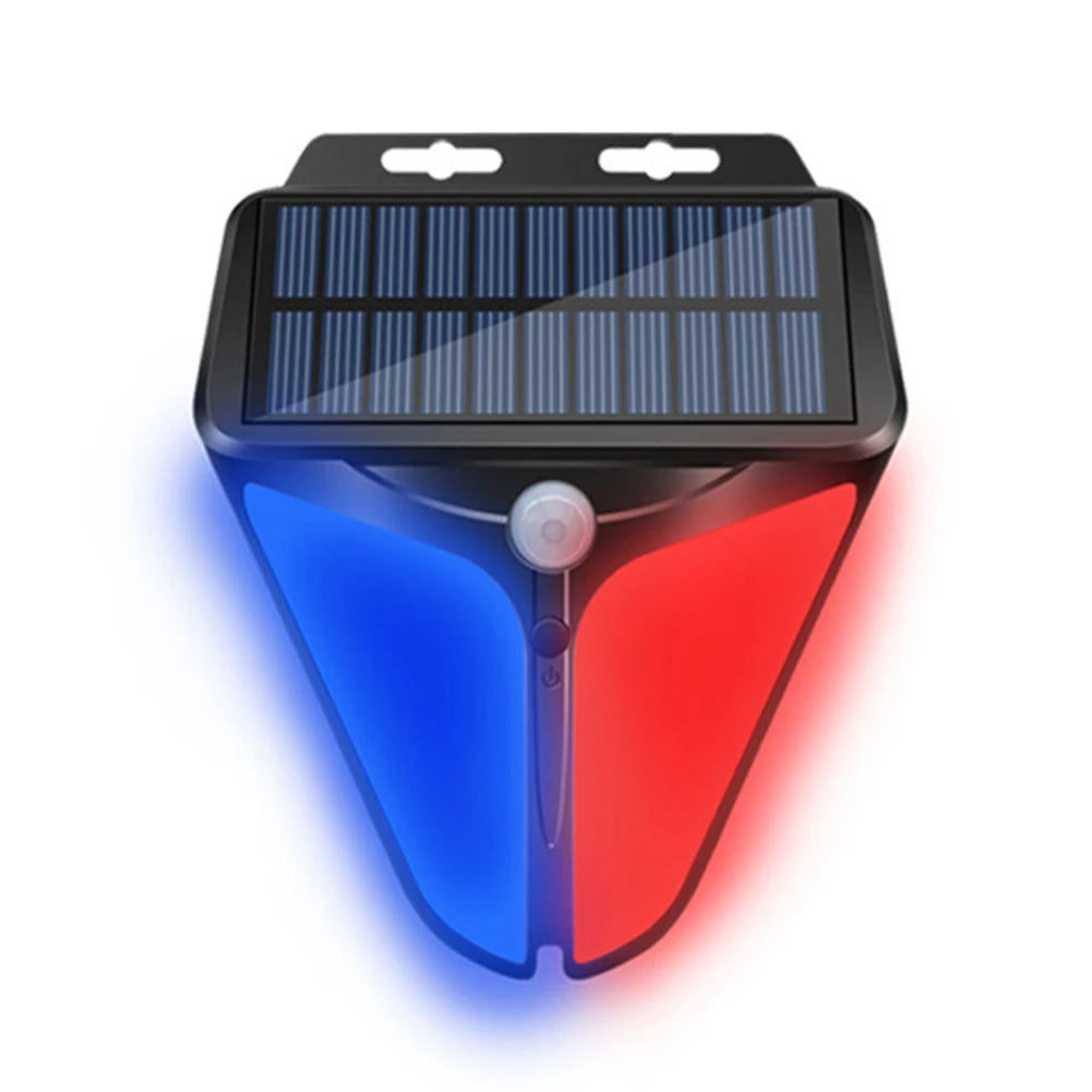 Solar Light Decibels Anti Theft Strobe Alarm Lamp Motion Sensor Safety Light Home Burglar Security Alarm System Vue Default Title