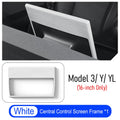 16-Inch Screen Frame Protective Cover for Tesla Model 3 YL Model Y Juniper Standard 2026 Interior Accessories Display Protector Vue 16-inch White