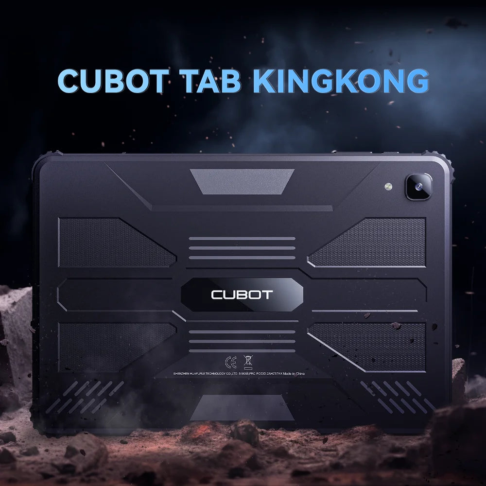 Cubot TAB KINGKONG, Rugged Tablet Android 13, IP68 Waterproof, 16GB+256GB, Add to Cart & Collection,Coming Soon Vue