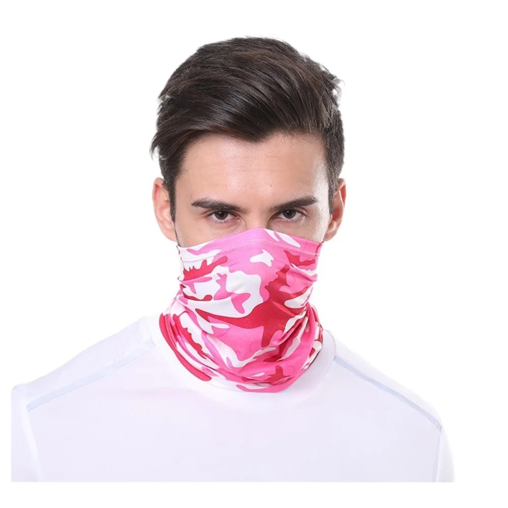 Breathable Mountaineering Face Mask Sweat-absorbent Sunscreen Cycling Scarf UV Protection Multifunctional Cycling Headscarf Vue