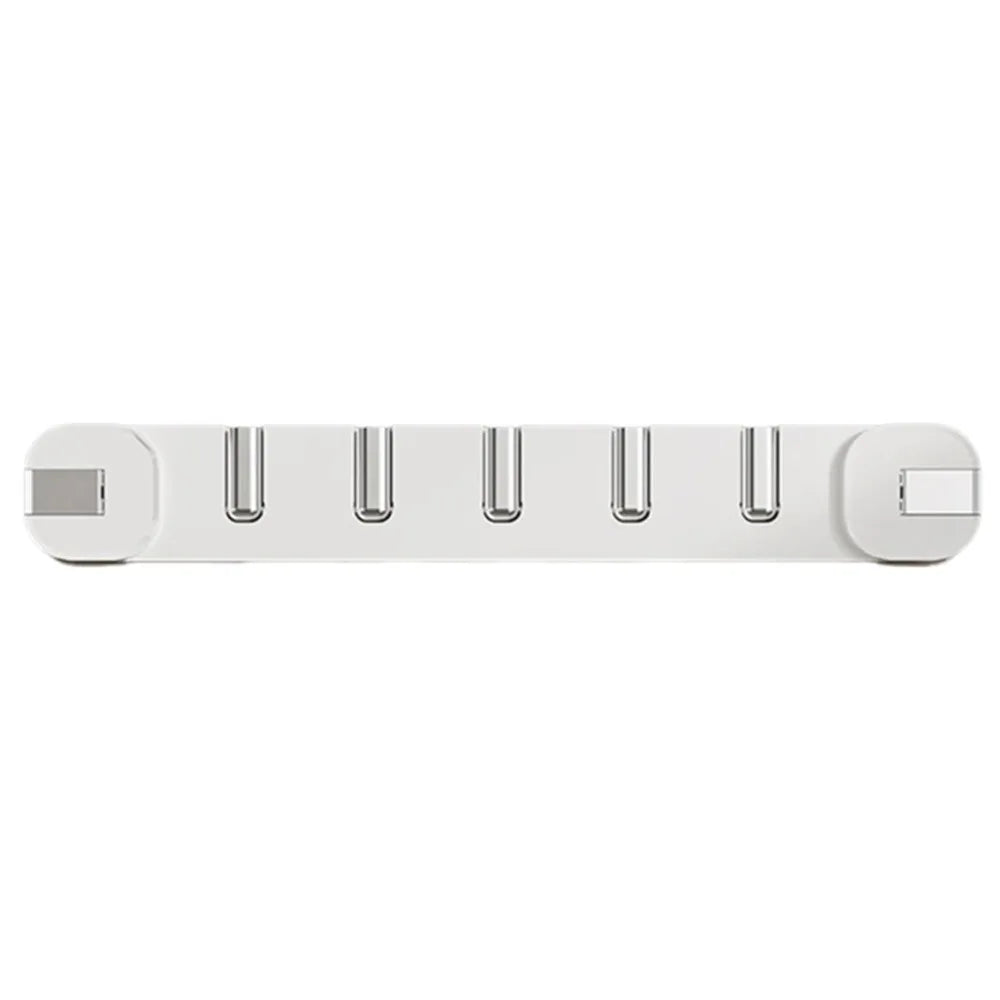 Suction Cup Bathroom Storage Hook Waterproof Detachable Door Back Clothes Hook Moisture-proof Heavy Duty Towels Robe Hook Vue White