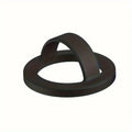 Magnetic Ring Clips - Silicone Material, 360° Rotating Magnetic Ring Holder Stand,Universal Finger Grip with Strong Attraction Vue black