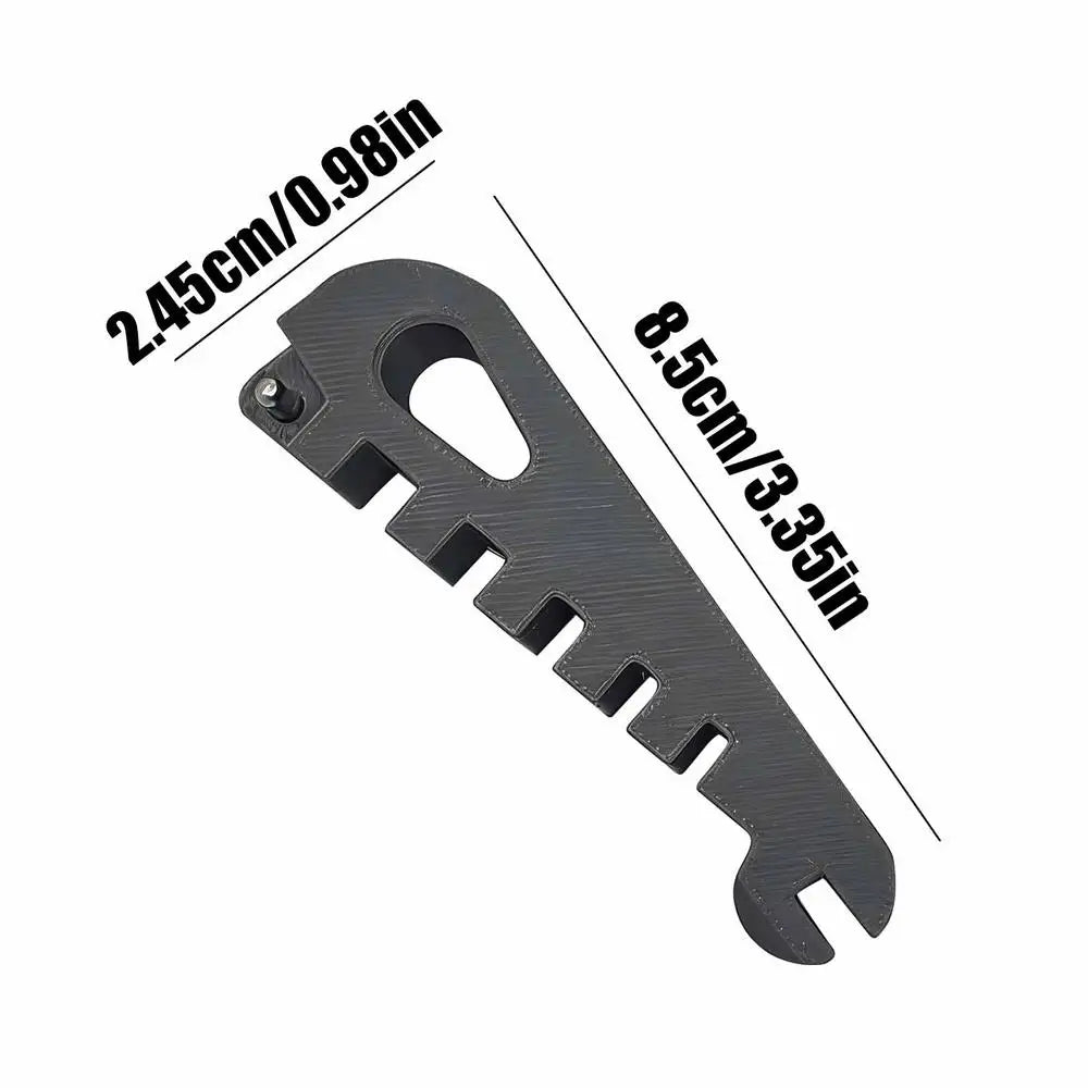 Temple Arm Straightener Scratch-Resistant Portable Eyewear Alignment Tool Glasses Temple Arm Bender Nose Pads Adjuster Repair Vue 1pcs Random Color