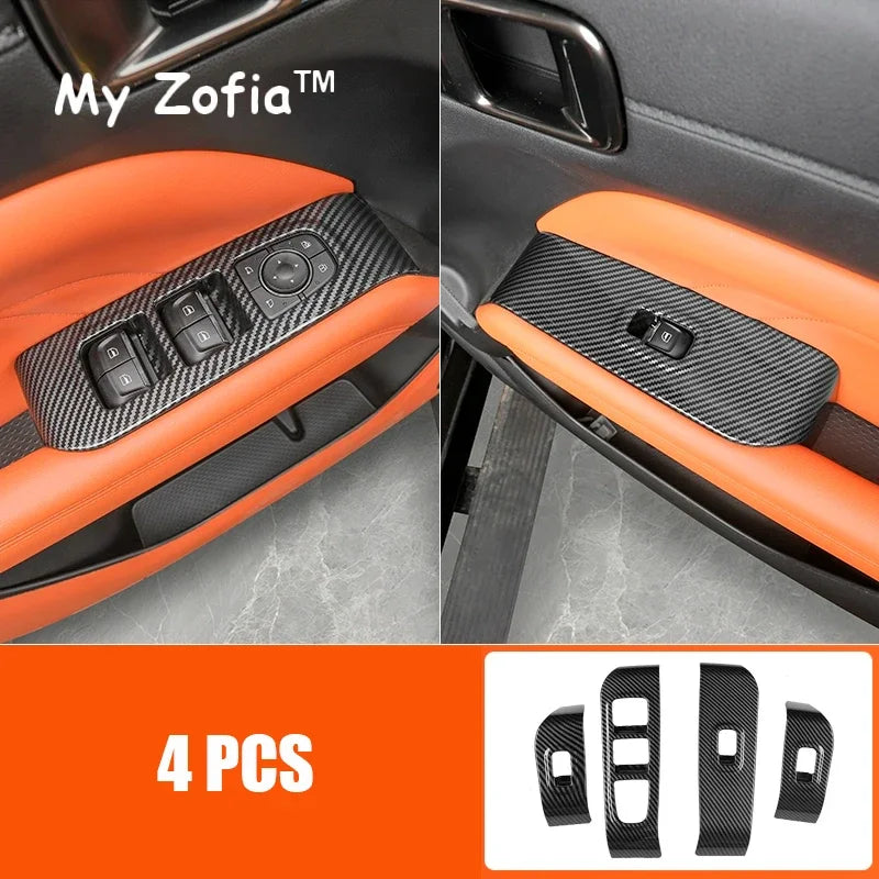 HAVAL H9 2024–2025 Carbon Fiber Steering Wheel Trim Cover Interior Trim Cover Vue F