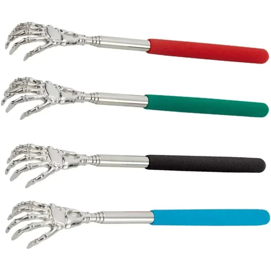 Scratcher Telescopic Scratching Back Extendable Massager Stainless Steel Itch Old Man Happy Health Products Hackle Handicrafts Vue