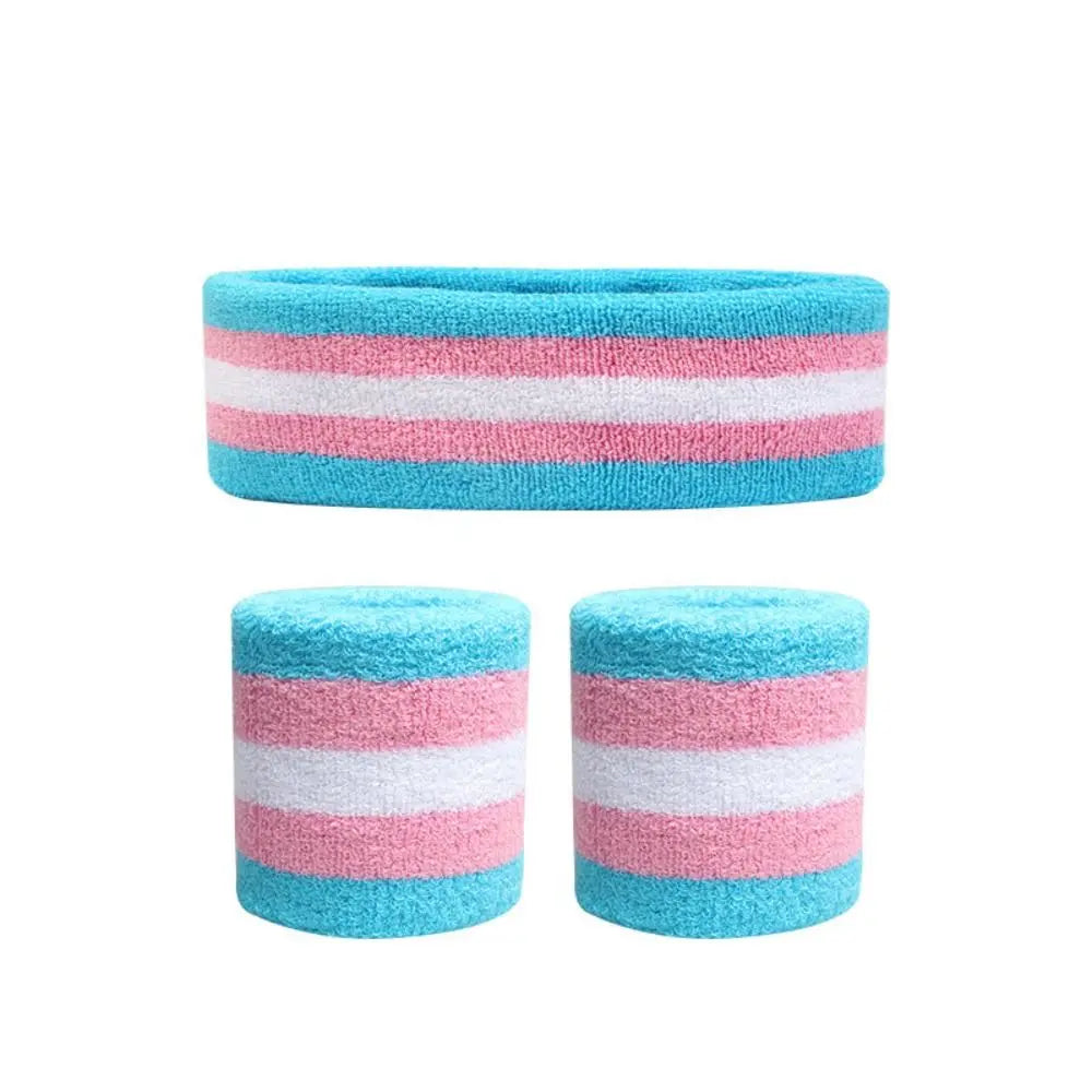 For Women Absorbent Band Basketball Tennis Headwrap Wrist Band Sweat Headband Sweatband Wristband Mens Sports Headband Vue no.1