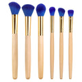 6pcs Makeup Brushes Set for Women Cosmetic Concealer Eyelashes Blush Loose Powder Eyeshadow Soft Fluffy Blending Beauty Tools Vue GC-6PCS
