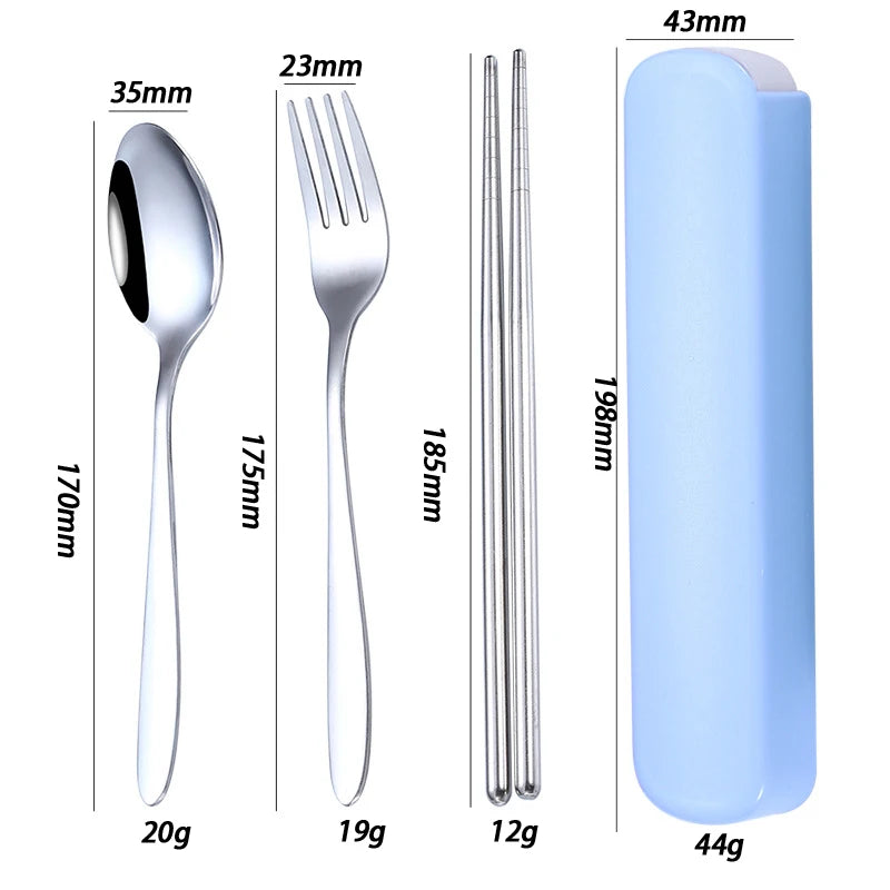Stainless Steel Lunch Box Set With Bag Portable Sealed Insulated Lunch Box Multi-functional Bento Box〔CC11〕 Vue A4