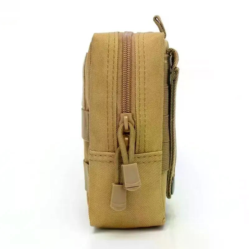Multifunctional Accessory Tool Bag Outdoor Waist Pouch Zippered
