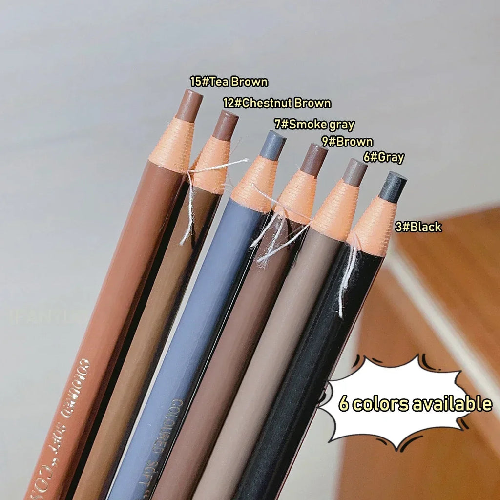 1pcs Professional Microblading Pencil Permanent Eyebrow Pencil Tattoo Waterproof Art Tint Makeup Eye Brow Pen Enhancers Cosmetic Vue