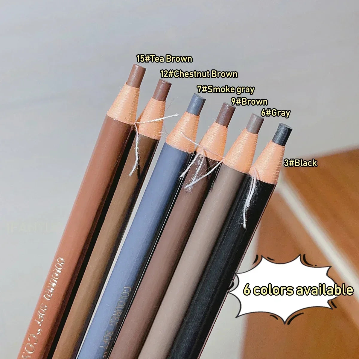 1pcs Professional Microblading Pencil Permanent Eyebrow Pencil Tattoo Waterproof Art Tint Makeup Eye Brow Pen Enhancers Cosmetic Vue