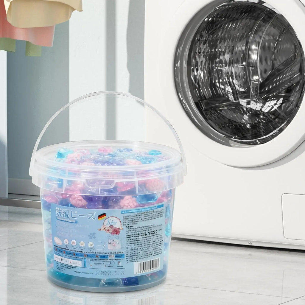 Laundry Detergent Pods Deep Cleaning 70 Tablets Beads Laundry Pods for Washing Machine for Apartment Bathroom Home Dorm Room Vue
