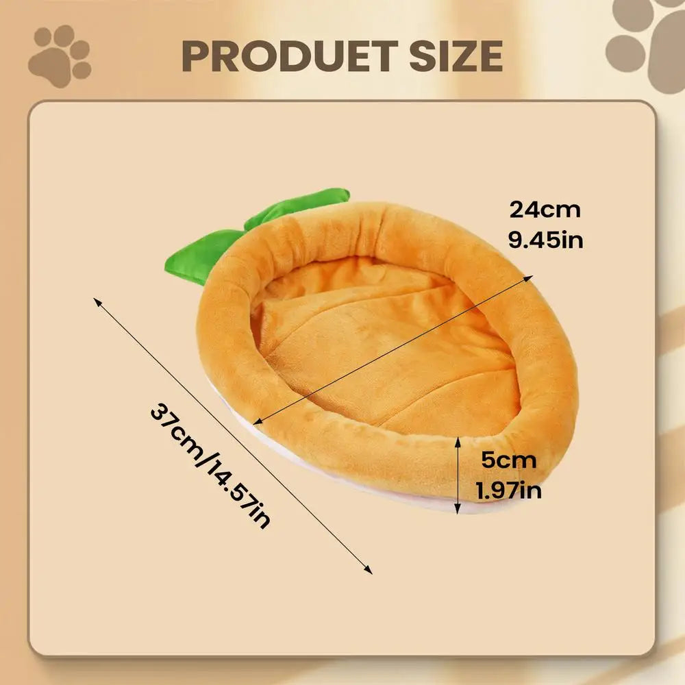 Soft Small Animal Sleeping Mat, Comfortable Pet Bed for Chinchilla Guinea Pig Hedgehog, Portable Cushion for Indoor Outdoor Home Vue S