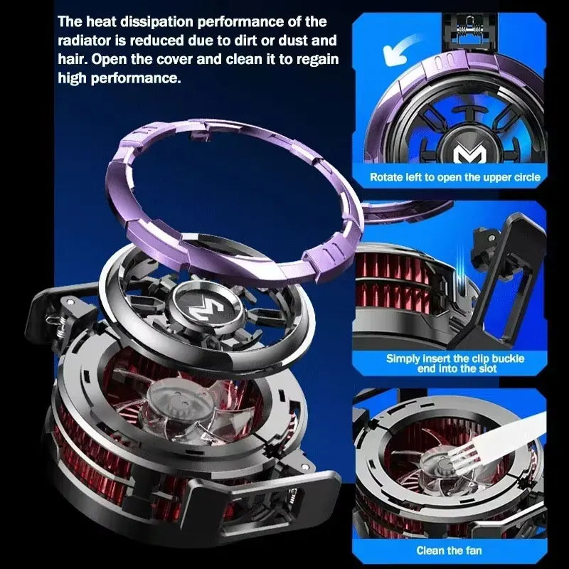 MEMO CX08 Pro Mobile Phone ICE Semiconductor Magnetic Frozen PUBG Game Cooler for IOS Universal Phone Cooling Radiator Vue