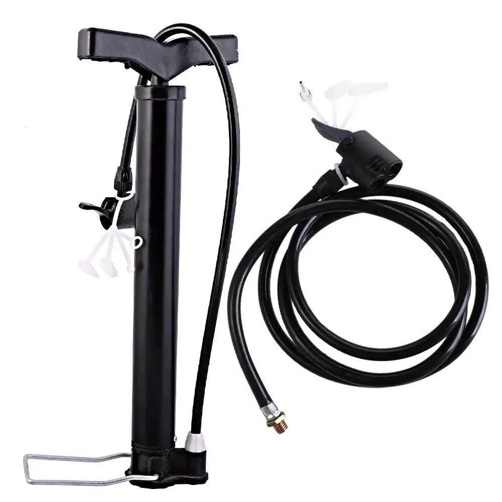 Lengthened Bicycle Pump Hose French Nozzles Air Line Air Pump Connector 125cm 2 in 1 Air Pump Extension Tube Hose Accessories Vue