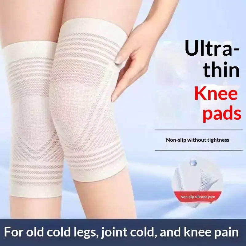 1Pair Summer Knee Cover Breathable Non-slip Joint Pain Relief Kneepads Vue