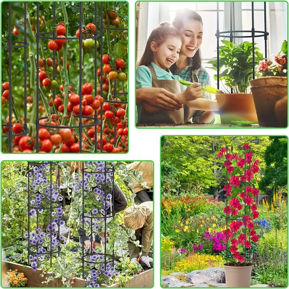 Stackable Garden Trellis Infinitely Spliceable Rose Climbing Flowers