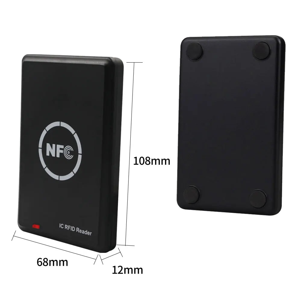 NFC IC Card Reader Writer Copier Duplicator 13.56MHz M1 S50 RFID Inductive Card USB Reader with Software Integrated Copy Card Vue