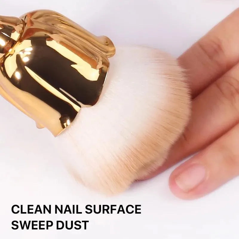 1pc Powder Brush Rose Head Makeup Brush Pink Single Powder Brush Foundation Make Up Brush Soft Hair Nail Blush Vue