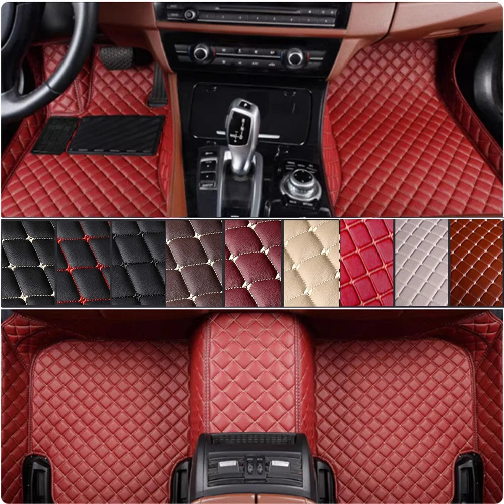 Custom PU Leather Floor Mats for Changan CS35 & CS35 Plus Custom Car Floor Mats Vue