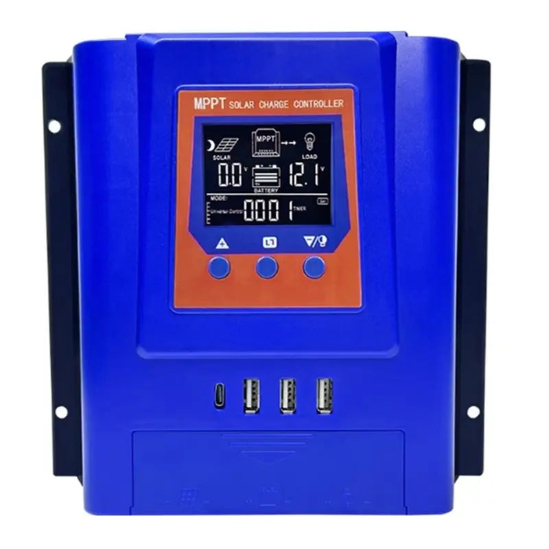 Hot-The 100% MPPT Solar Charge Controller Suitable For Home Solar Systems Vue Blue