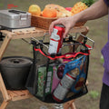Foldable Camping Table Mesh Organizer – Under-Table Storage Net Camping Table Organizer Vue China Mainland