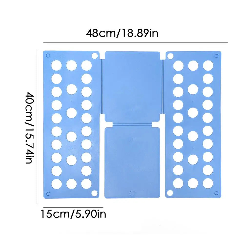 Clothes Folding Board – Fast ABS Folder for All Sizes Clothes Folding Board Vue Light Blue2
