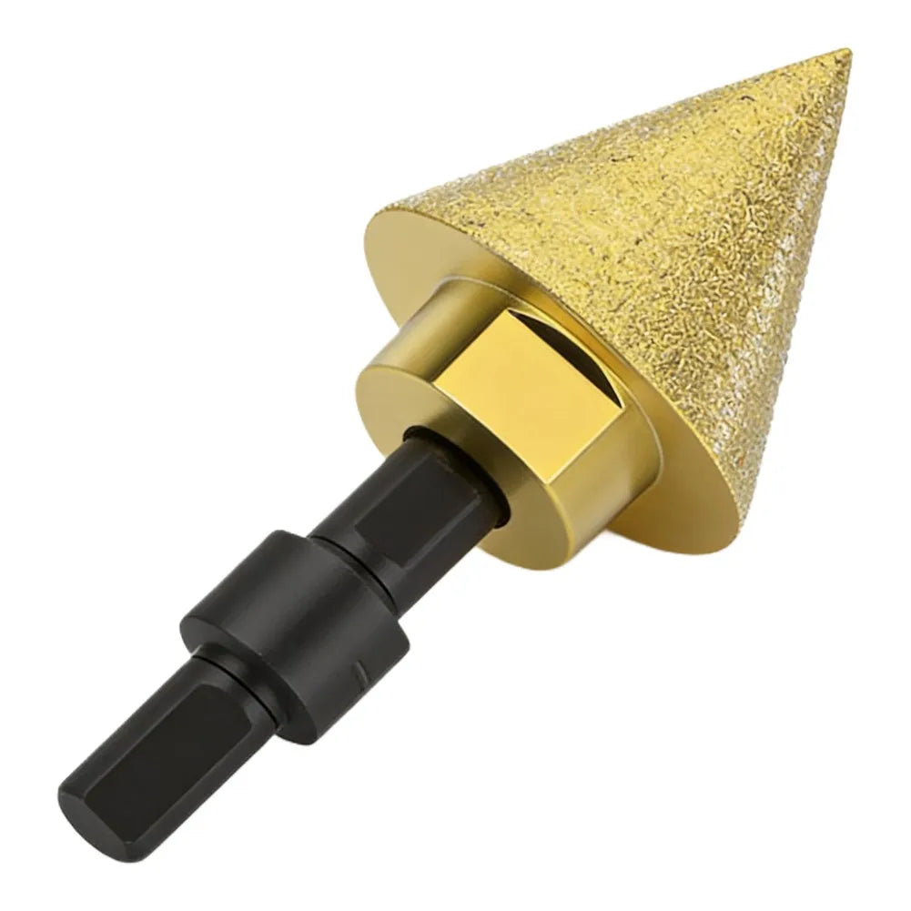 Diamond Chamfer Bit Set 38/50mm – Tile & Marble Grinding Diamond Chamfer Bit Set Vue